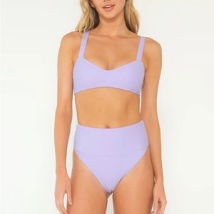NEW! Citrine Swim Ruby Bottom (M) and Willa Top (M). NWT. Color: Wisteria
